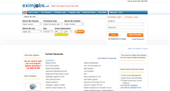 Desktop Screenshot of eximjobs.com